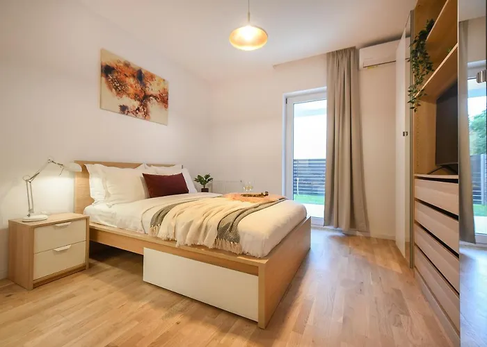 Vacation Feel - 2Br Apartment With Terrace & Private Parking In Baneasa